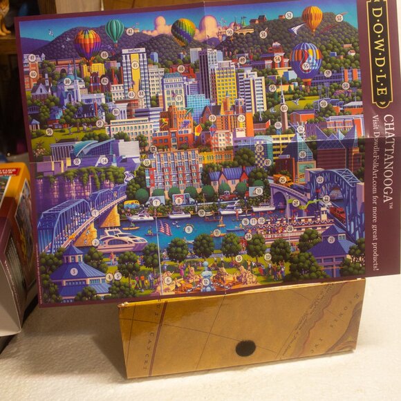 Dowdle 500 Piece Chattanooga Jigsaw Puzzle 16 x 20 Inches New Never Used - Picture 6 of 7